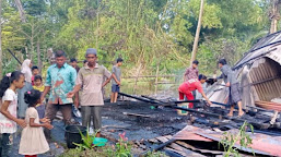 Satu Unit Rumah di Baktiya Barat Hangus Dilalap Sijago Merah