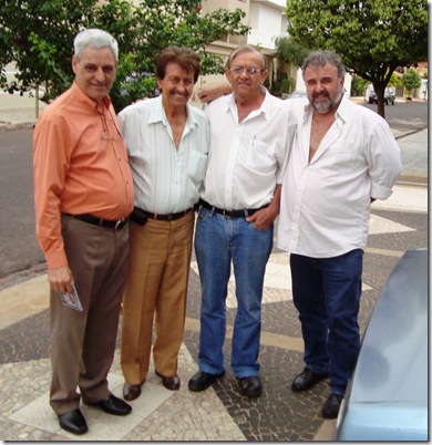 Cãndido Carneiro, Zeca, Tião Camargo e Jotha Camargo