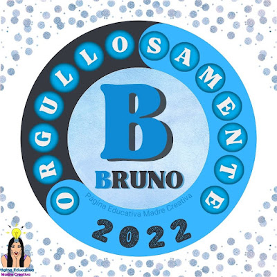 Nombres para redes: Nombre Bruno para imprimir
