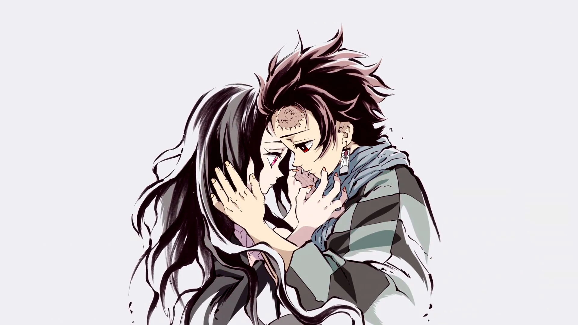 Tanjiro and Nezuko Aesthetic Demon Slayer Wallpaper