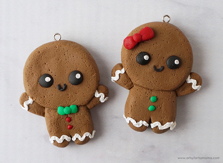 Clay Gingerbread Man Charm