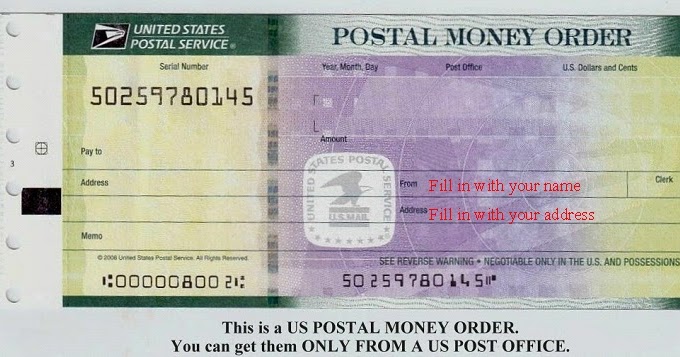 SEB 20: How to Fill Out a Postal Money Order