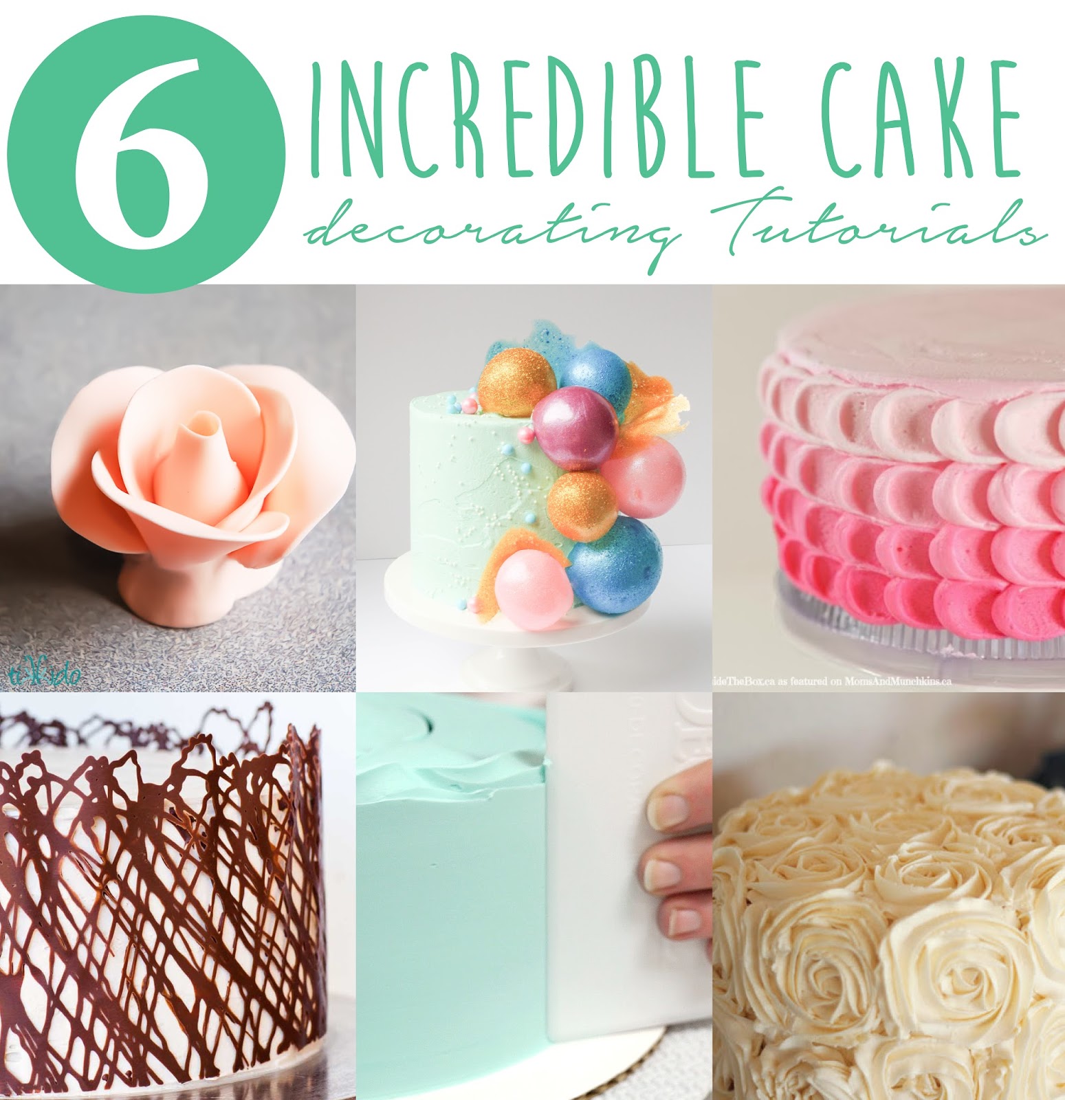 6 Incredible Cake Decorating Tutorials | All Kinds of Yumm