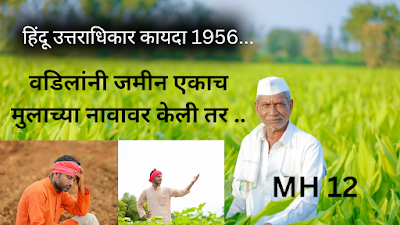 वडिलांनी जर जमीन ,मालमत्ता एकाच मुलाच्या नावावर केली ,तर दुसऱ्या मुलाचा हक्क काय असतो ...?