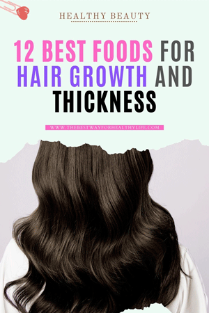 picture foods for hair growth and thickness