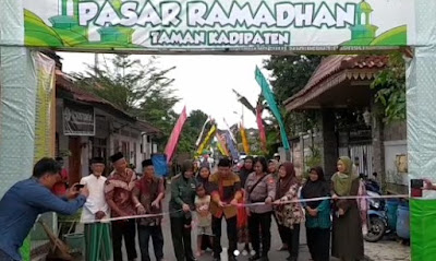 Pembukaan Pasar Ramadhan 1444 H Taman Kadipaten 