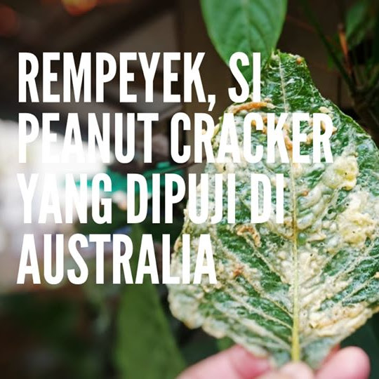 Kemriyiknya Rempeyek, Si Peanut Cracker yang Dipuji di Australia