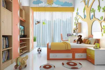 Desain Kamar Tidur Anak Laki­ - Laki Ukuran 3x3