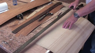 Woodworking Veneer inlay