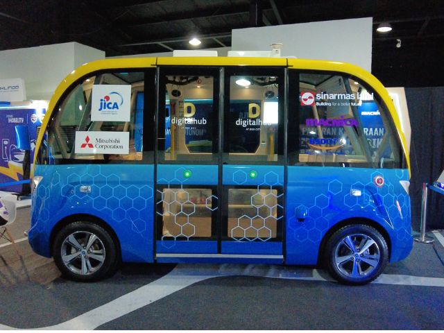 first autonomous vehicle di Indonesia