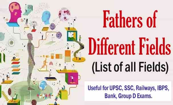 Fathers of all Subjects (Various Fields) Complete List Download