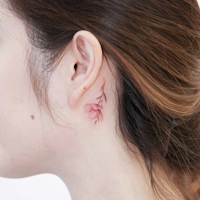 Inspire-se: 50 tatuagens femininas usando rosa como cor principal
