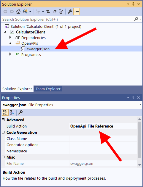 Esquema OpenAPI añadido