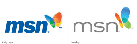 Novo logotipo do MSN