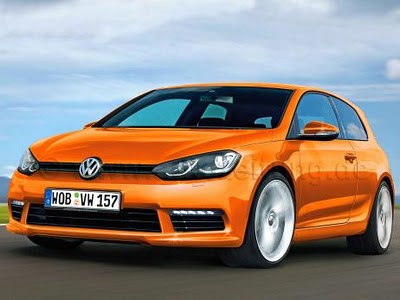 New VW Golf GTi 2012 Before that happened the photos of this German car 