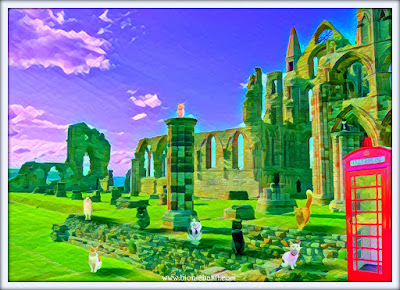 The B Team's Whitby Abbey Selfie ©BionicBasil® Puzzle