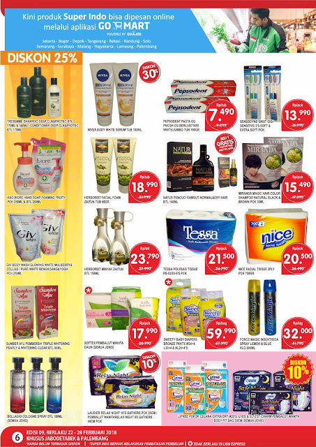 Katalog SUPERINDO Promo SUPERINDO Terbaru Periode 22 - 28 Februari 2018