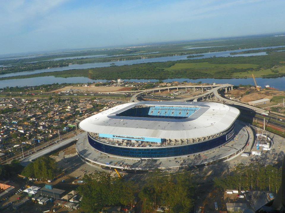 Inauguração da Arena do Grêmio será a partir das 20 horas