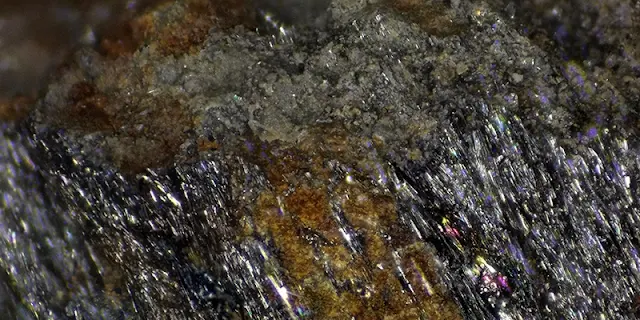 Vonsenita cristales visto desde el microscopio