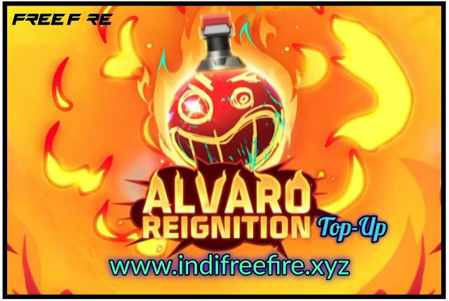 New Alvaro Top-Up Event in Free Fire Max: Fiery Rush Treatment Pistol and Evil Grenadian Backpack released