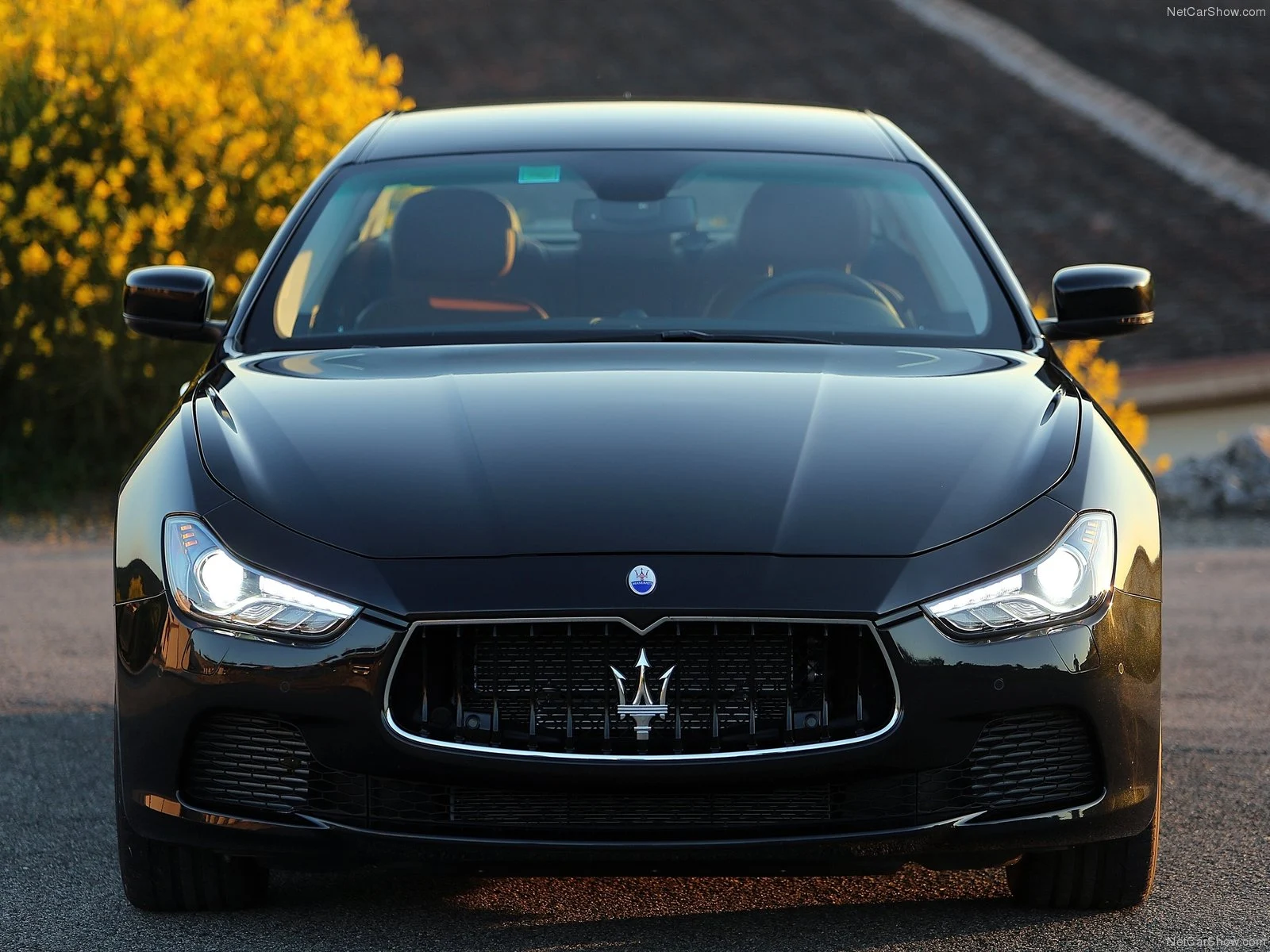 Hình ảnh siêu xe Maserati Ghibli 2014 & nội ngoại thất