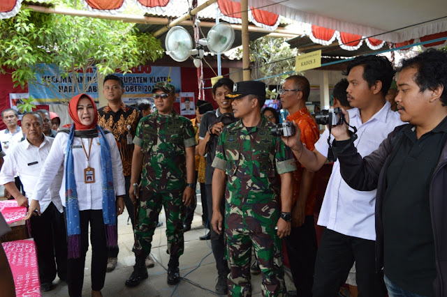 Bupati Beserta Forkopimda Klaten Pantau Pelaksanaan Pilkades