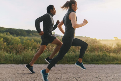Running to burn calories