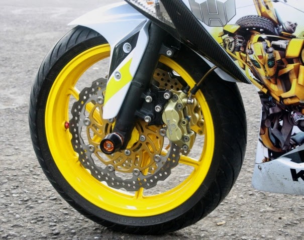 Modifikasi Ninja  250  FI  Model Gambot Jakarta Barat Terbaru