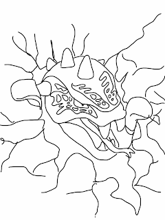 Lego Ninjago Rise of the Snakes Coloring Page