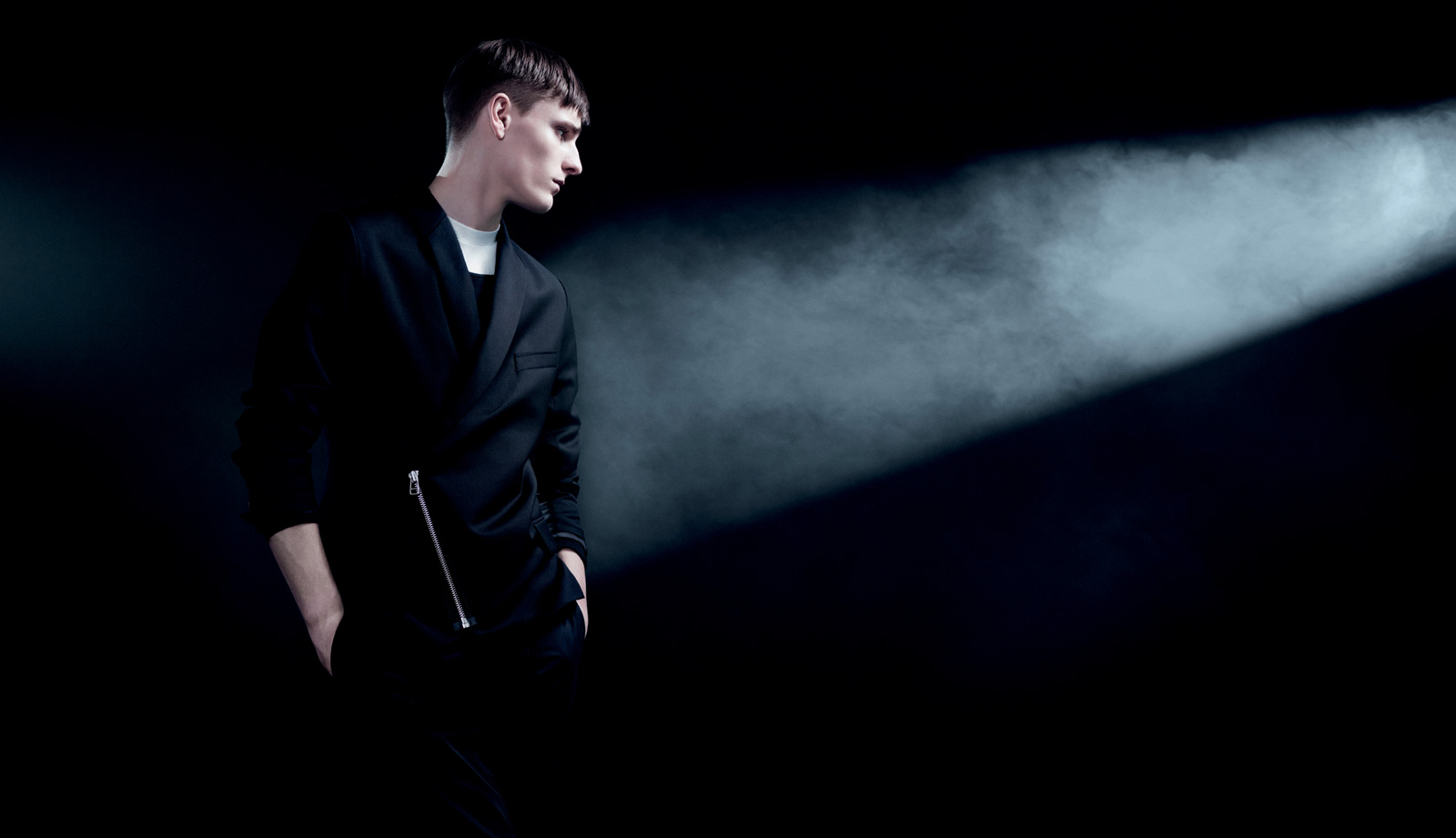 Alexander Beck and Anouck Lepère by Willy Vanderperre — Adidas SLVR F_W 11.12