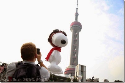 Snoopy Shanghai Balloon 05 (via Chinadaily)