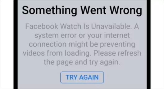 How To Fix Facebook Something Went Wrong Facebook Watch is Unavailable Problem Solved