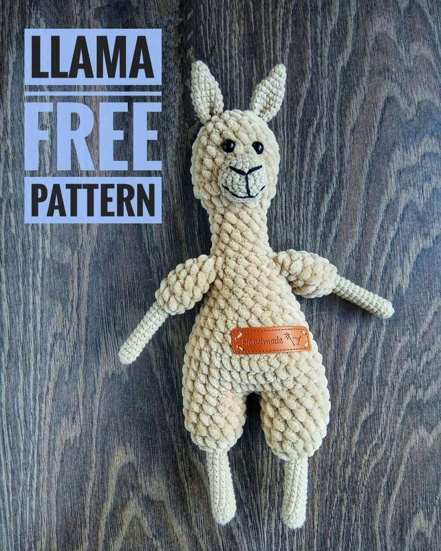 Crochet llama free pattern