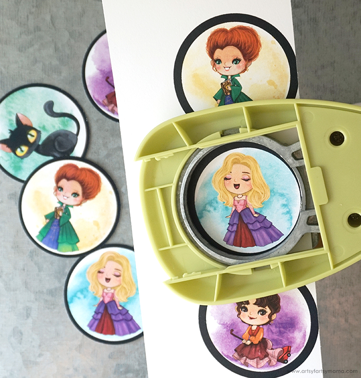 Free Printable Hocus Pocus Cupcake Toppers + Wrappers