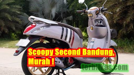 Daftar Harga Motor Scoopy Bekas di Bandung