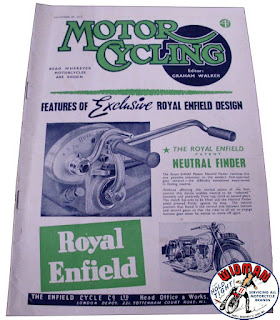 1947 advertisement for Royal Enfield.