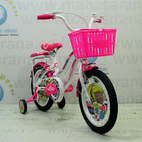 Sepeda Anak Wimcycle Barbie CTB AF 16 Inci Lisensi