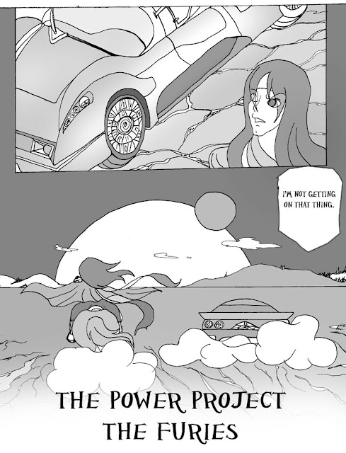 The Power Project the Furies, manga,teresita blanco