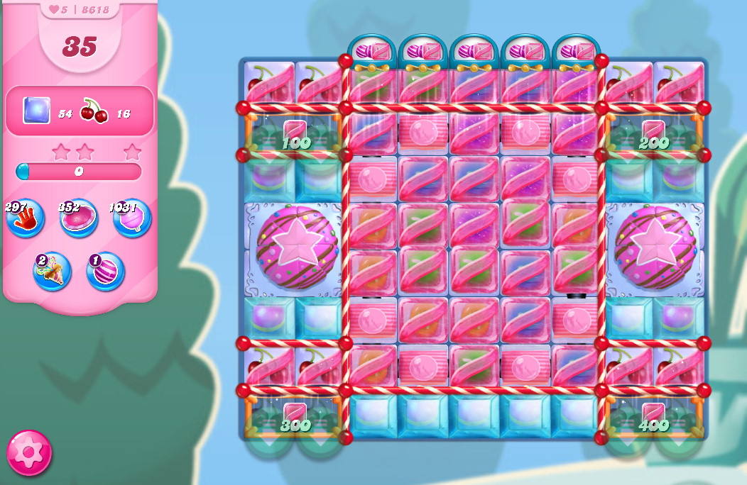 Candy Crush Saga level 8618