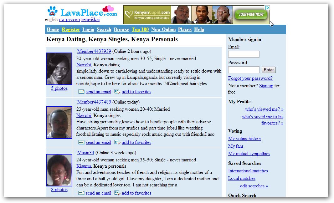 free online kenyan dating sites