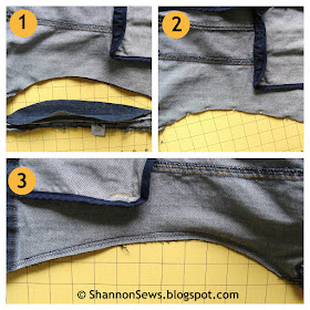 Easy tapered jacket alteration instructions