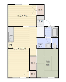 2ＬＤＫ　増尾５丁目　セジュール増尾102