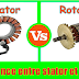 Différence entre rotor et stator 