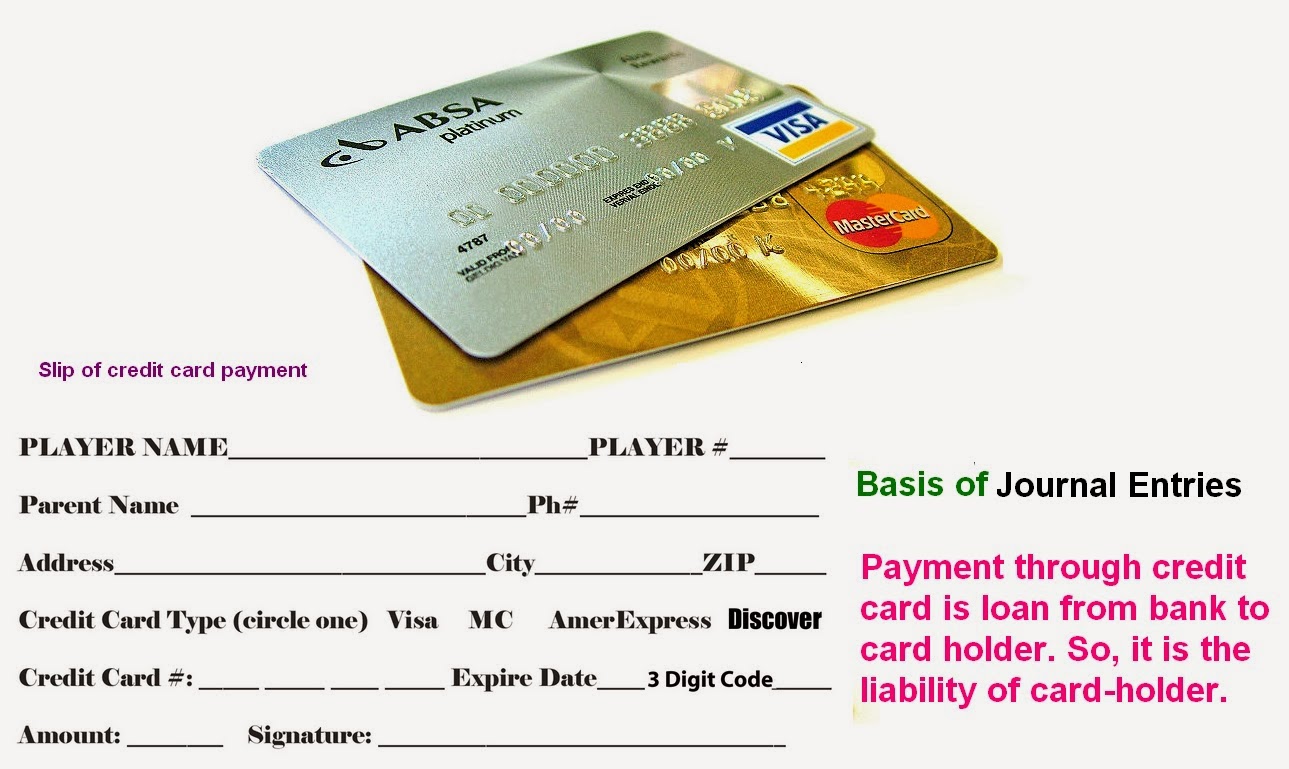 Credit Card Journal Entries Accounting Education - 