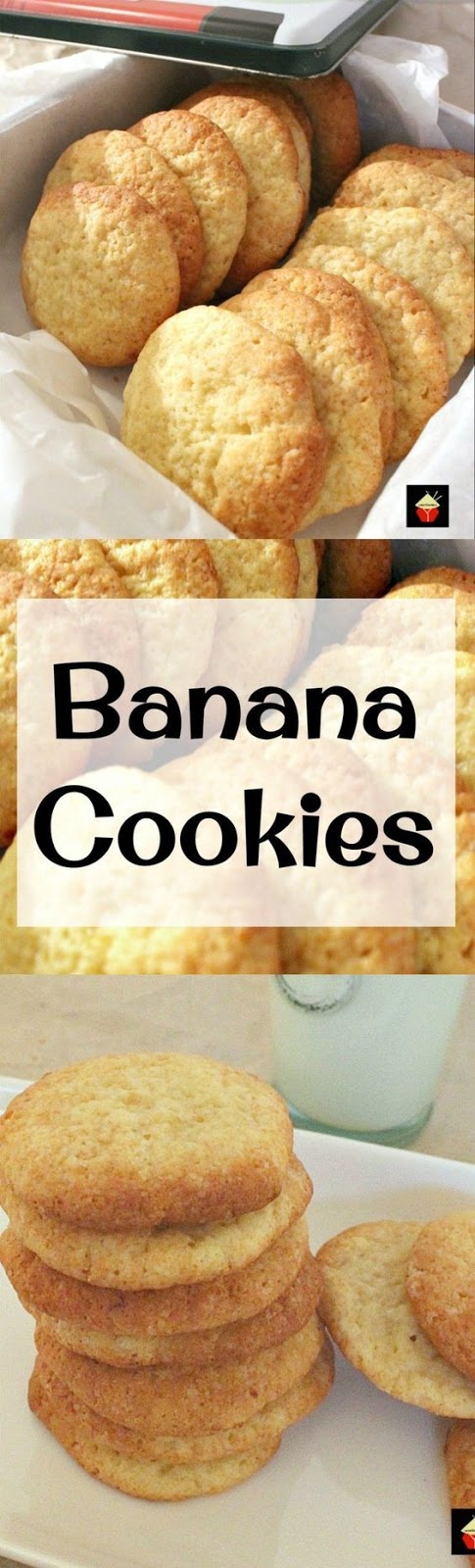 Banana Drop Cookies. Theses are a light fluffy cookie and great for using up those overripe bananas! Easy recipe too! | Lovefoodies.com