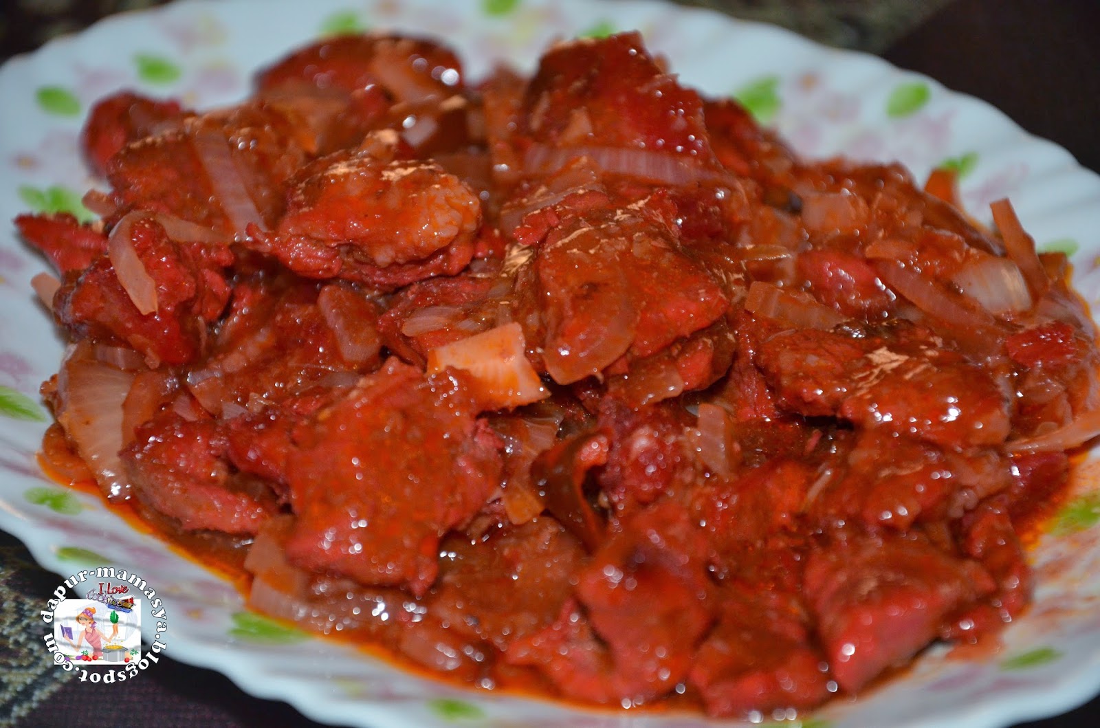 Dapur Mamasya: Daging Masak Merah Ala Thai.Simple je