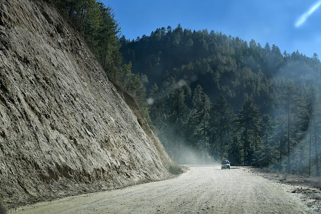 Bhutan road travel