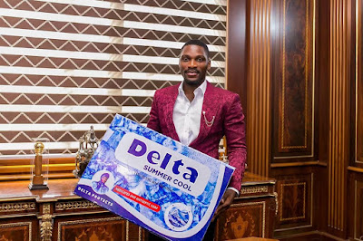 Tobi Bakre signs endorsement deal with Delta Soap