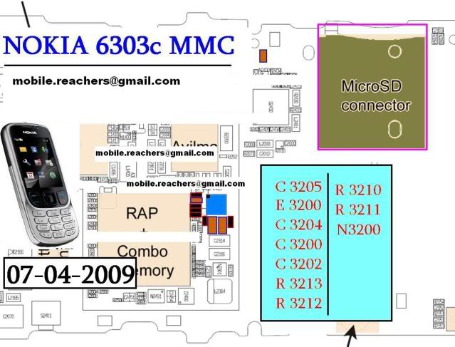 6280 mmc solution. 6303c mmc