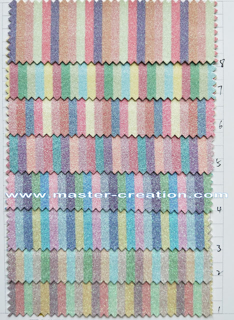 glossy striped patterns fabric